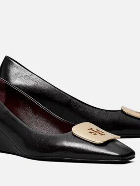 Tory Burch Georgia Wedge Pumps MSRP$460 Gorgeous & Chic